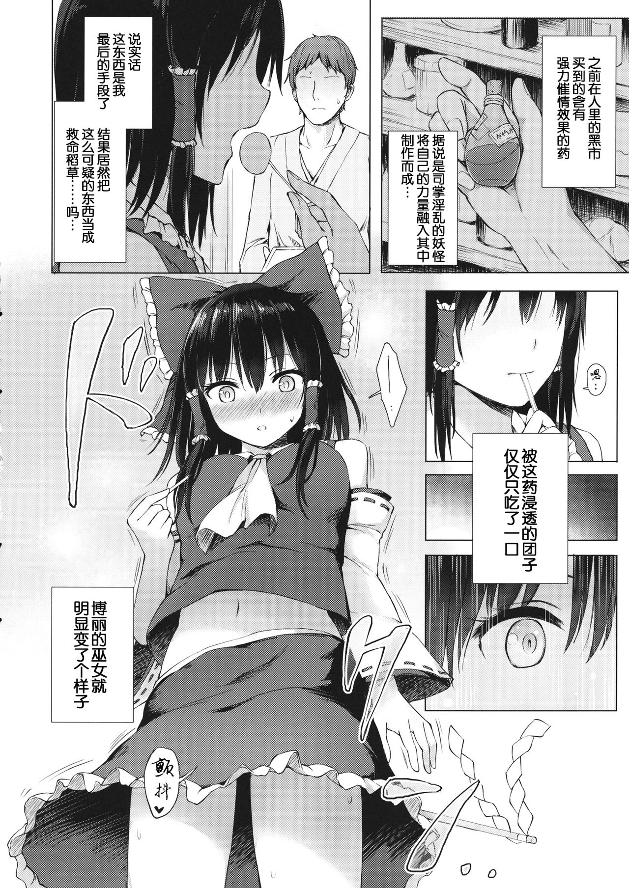 Hakurei no Miko no Otoshikata page 3 full