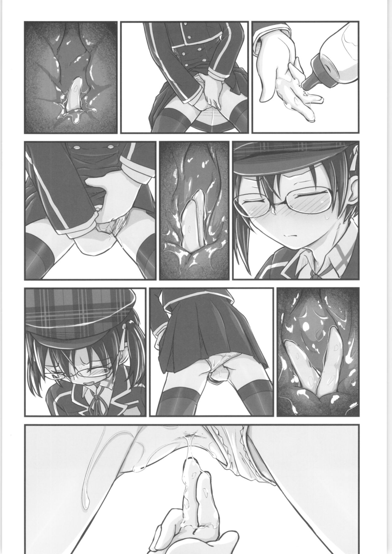 Kiriko Route Another #05 ~Seifuku Josou Anal Junchi Hen~ page 8 full