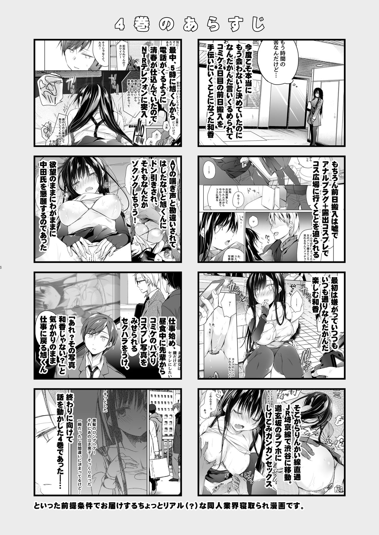 Ero Doujin Sakka no Boku no Kanojo wa Uwaki nante Shinai. 5 - She will never let me down. page 8 full
