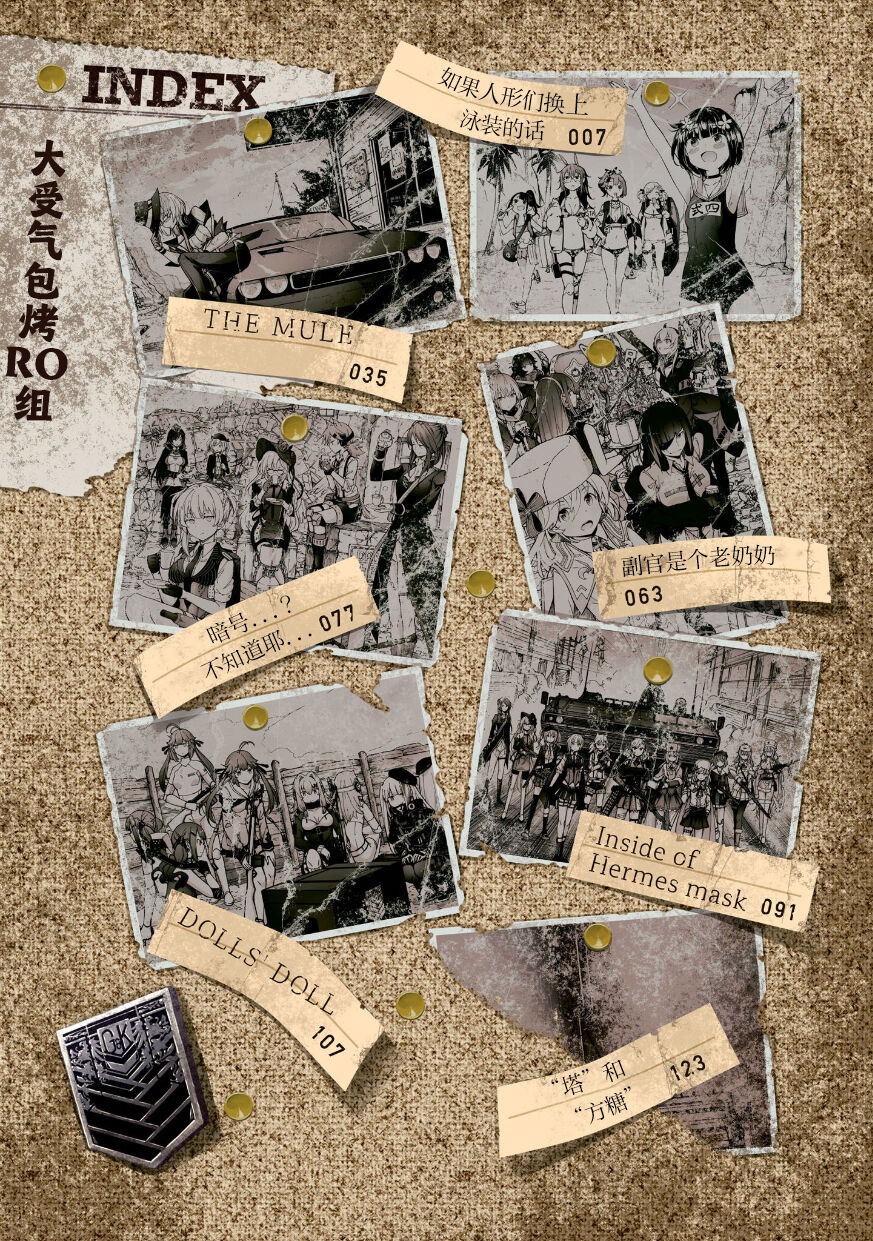 Girls Frontline Comic collection page 4 full