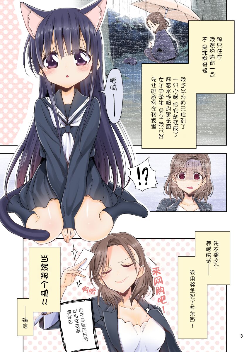 OL-san ga Neko o Hirou Hanashi. Vol.2 page 3 full