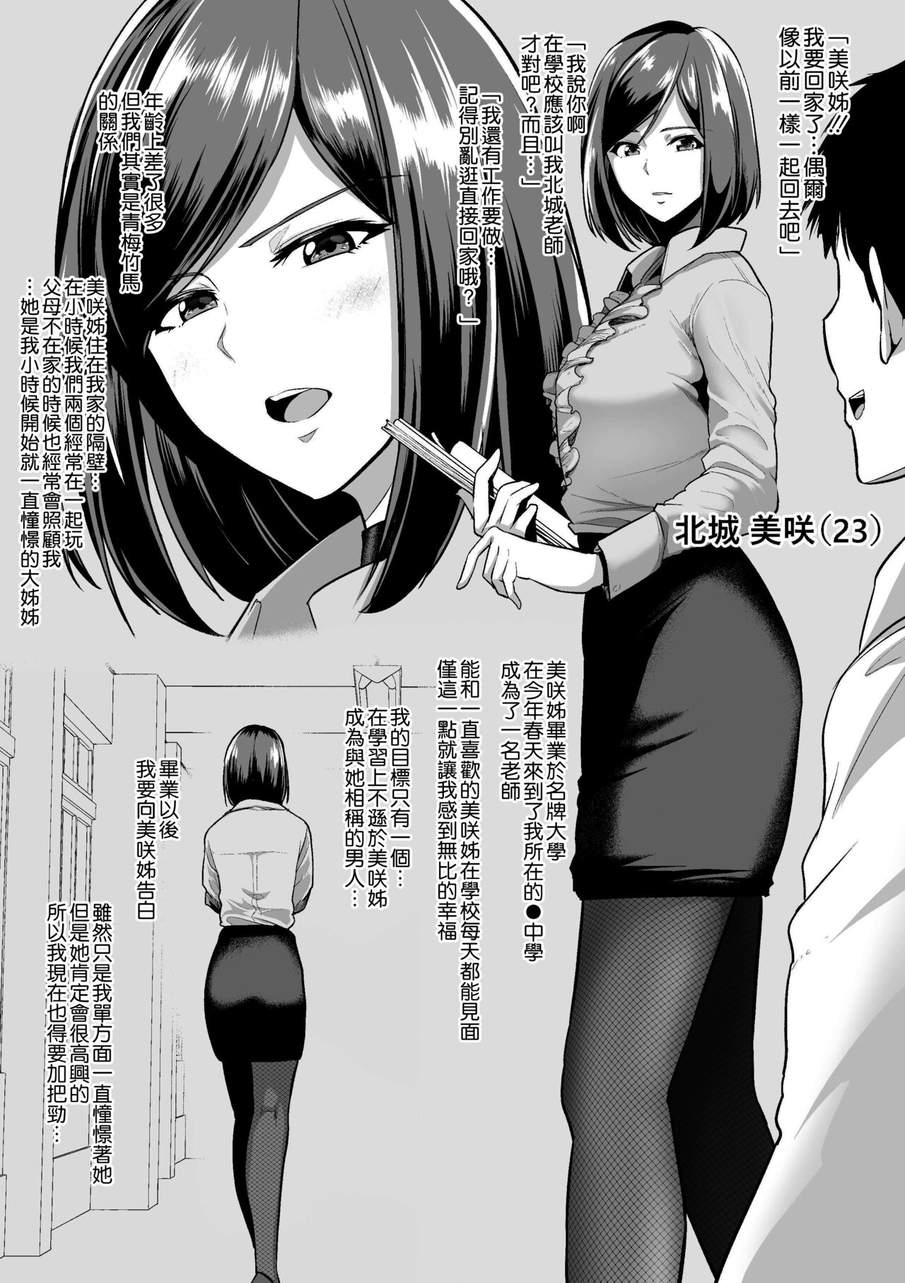 Osananajimi no Shinjin Kyoushi no Onee-san ga Yankee Danshi ni Choukyou saretsukushite ita page 1 full