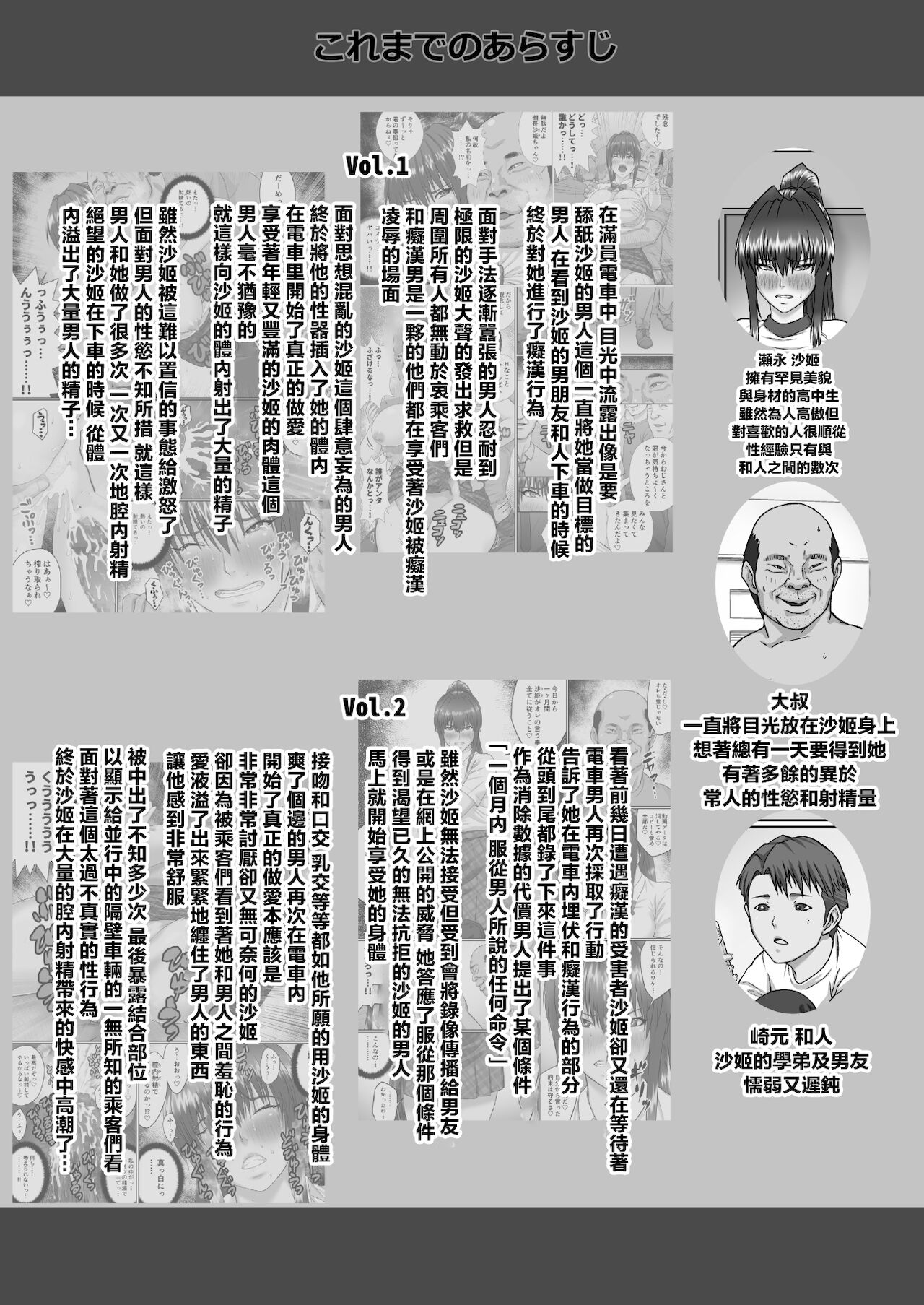 Nakadashi Oji-san ni Nerawareta Mesu wa Nigeru Koto ga Dekinai ~Senaga Saki Hen Vol. 3~【羅莎莉亞漢化】 page 3 full