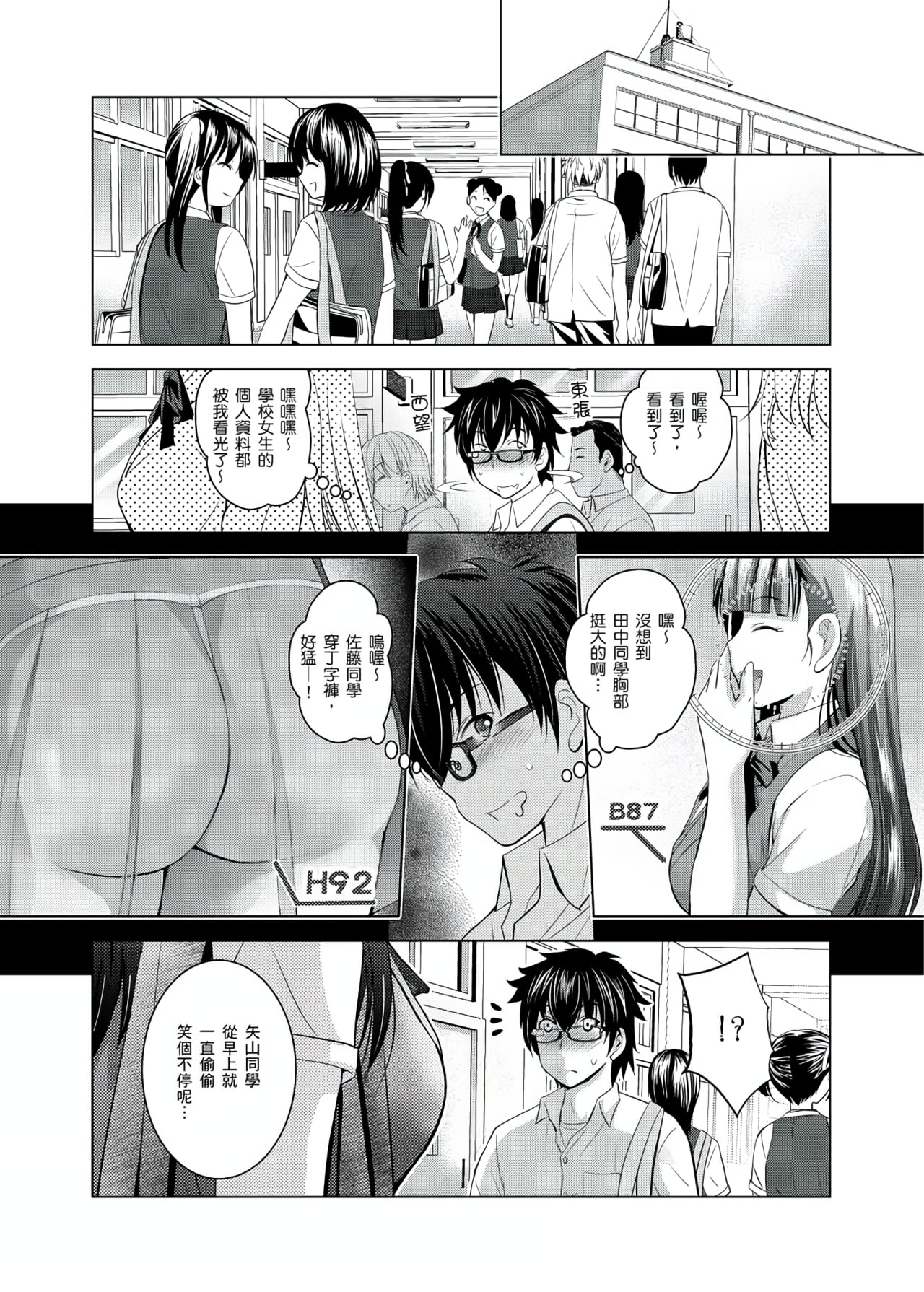 你的裸體被看光 1-6話 page 7 full
