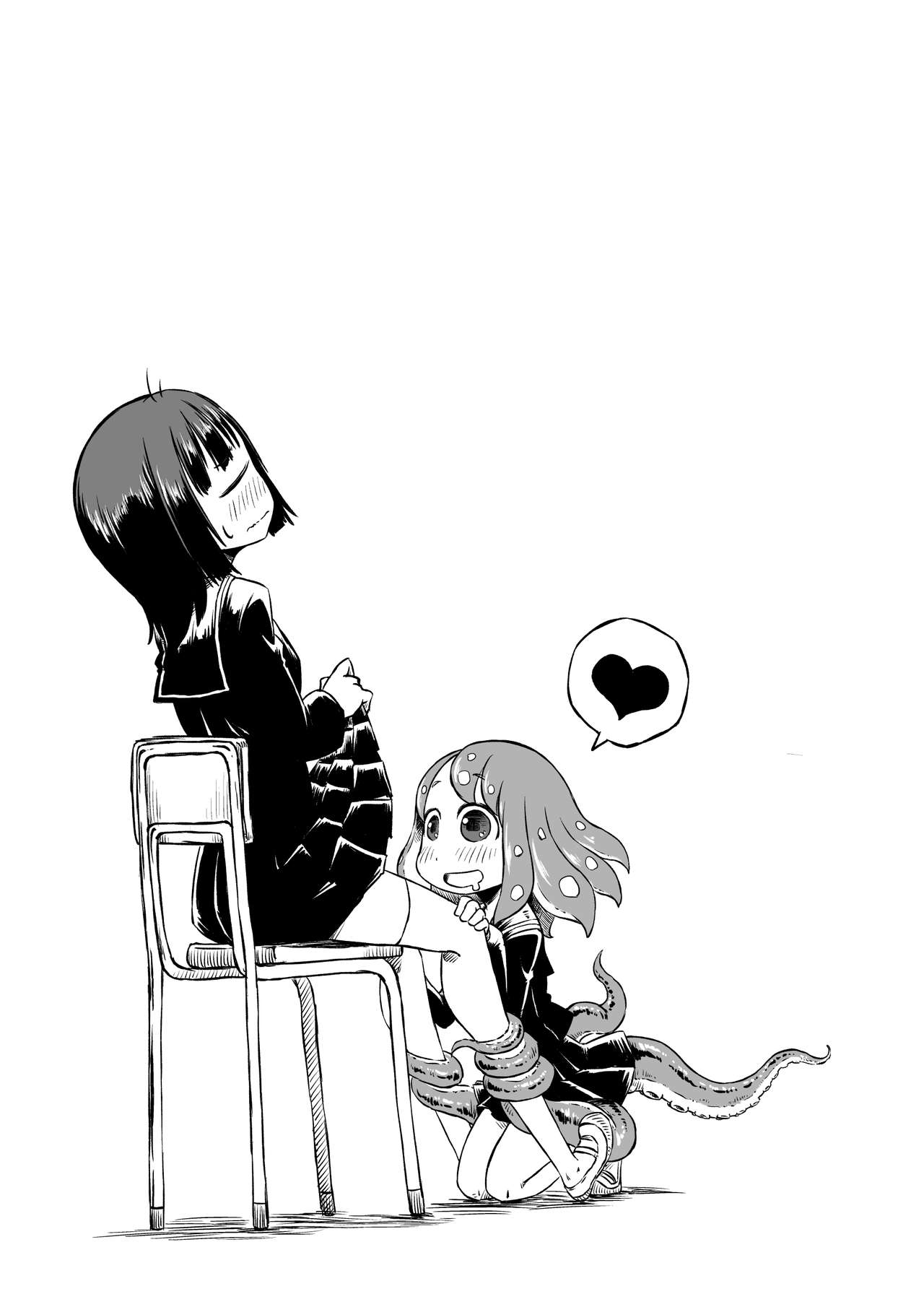 Tako Musume to Tangan Musume ga XX Suru Dake. page 6 full