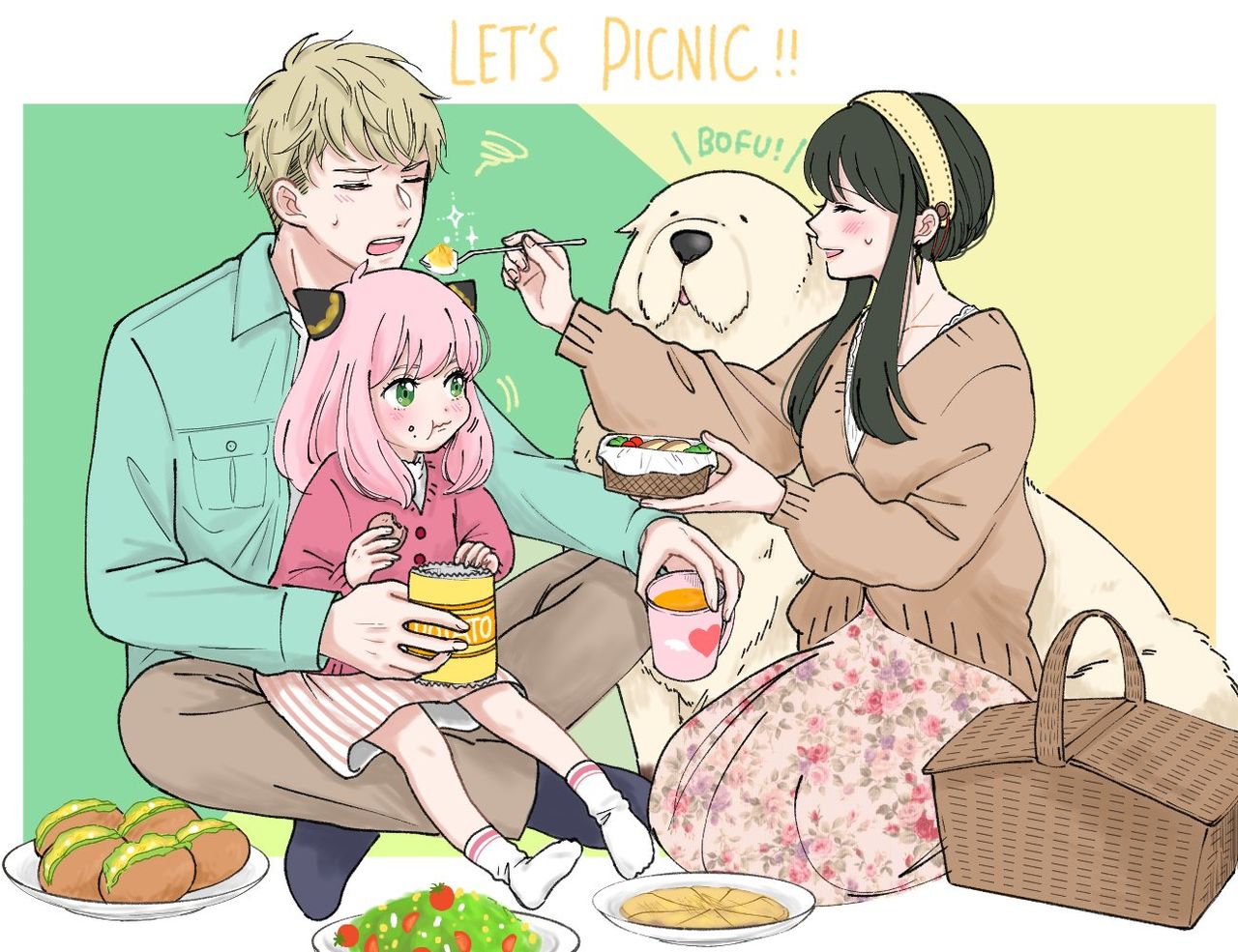 間諜過家家同人 SF LOG 1 page 3 full