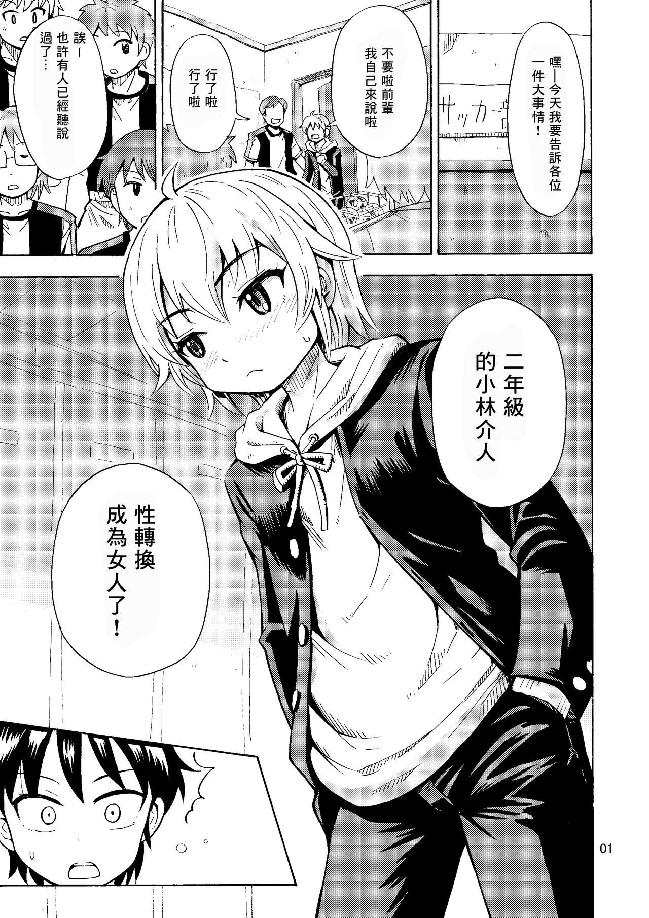 Shinyuu ga Onnanoko ni Narimashita page 3 full