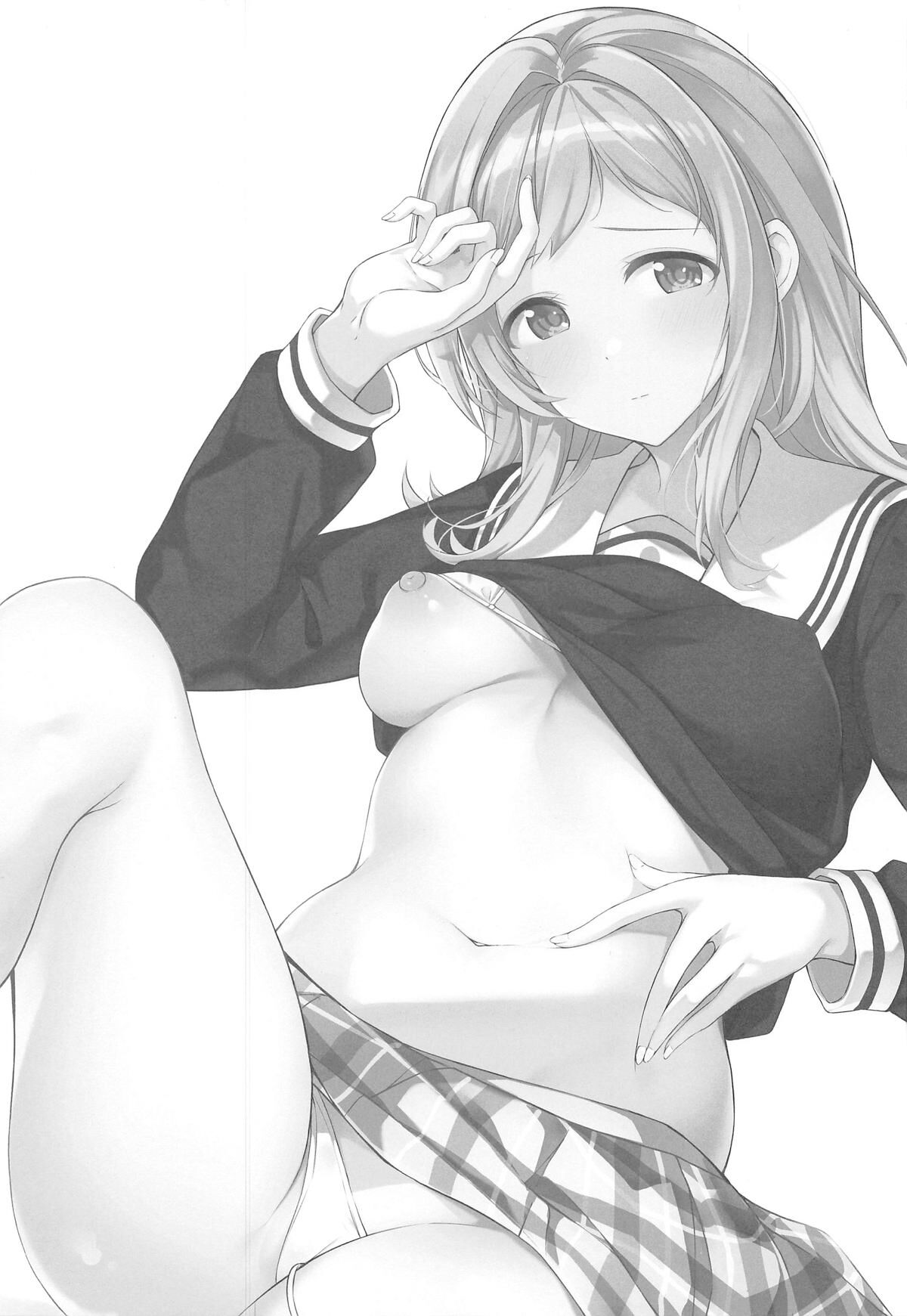 Mano-chan to H na Koto Shichau Hon | 和真乃做色色事情的本子 page 3 full