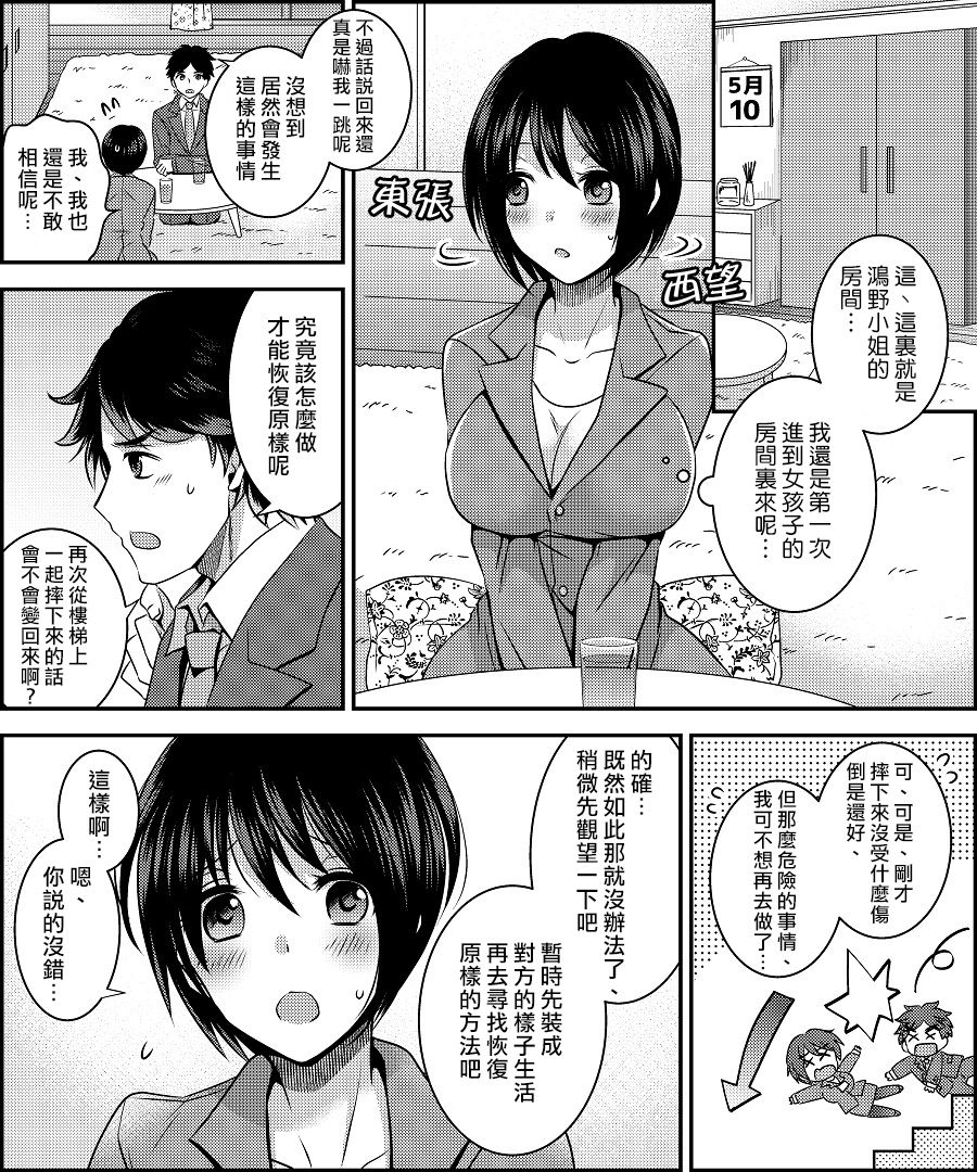 Costume Tengoku ~Shokuba no Kouhai to Irekawatte Kisekae Ningyou ni Sareru Boku~ page 4 full