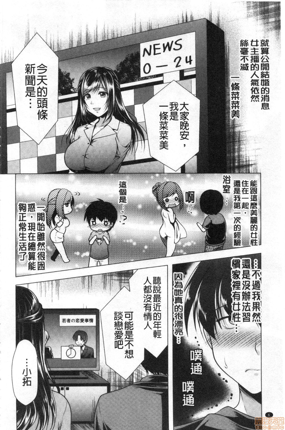Gibo Announcer Manami | 美麗女主播繼母菜菜美 page 8 full
