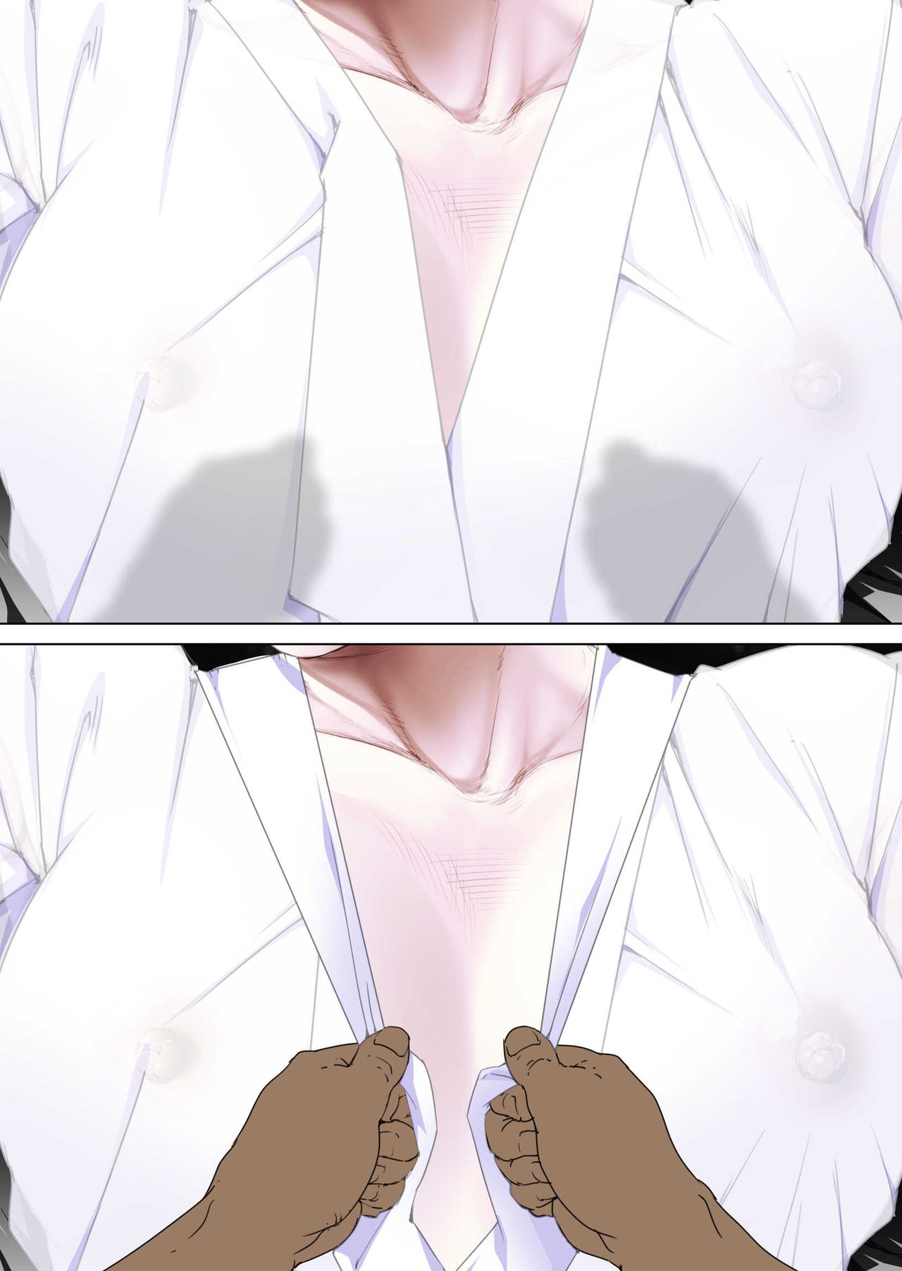 Inaka Otomari no Yobai wa, Okosazu Okasu. page 10 full