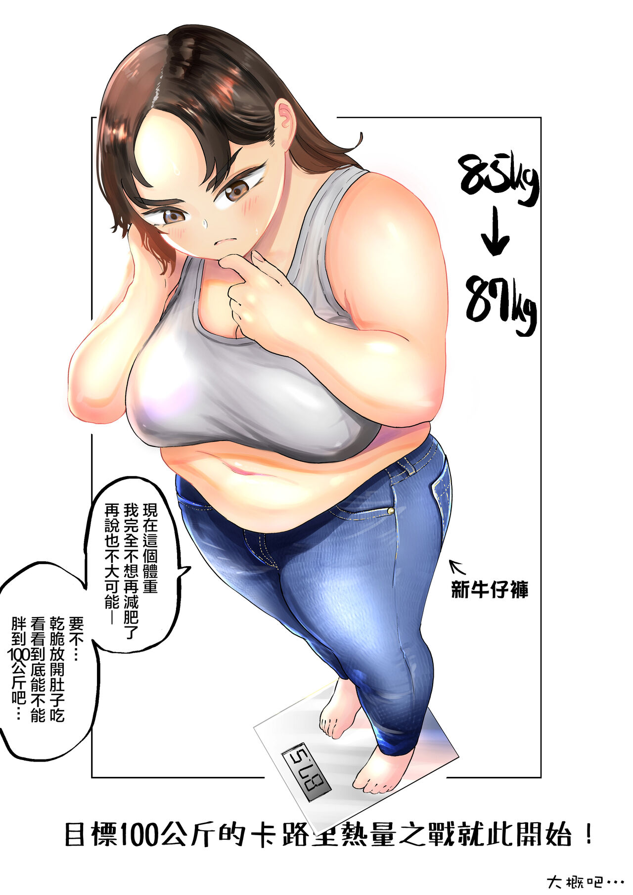 Ai aims for 100kg | 目標100公斤的小藍 page 2 full