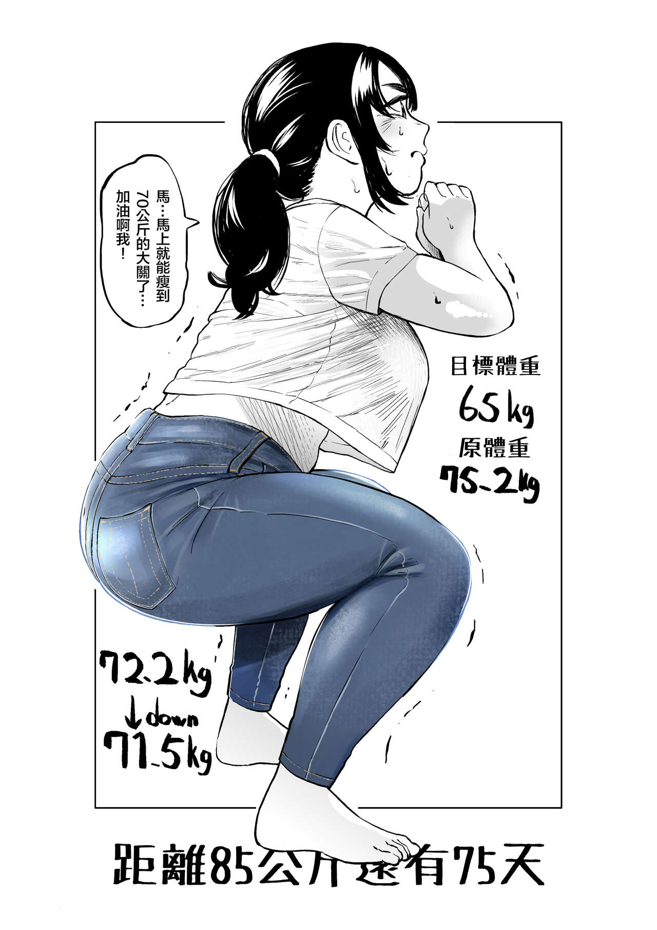 Ai Gains 10kg in 100 Days | 一百天以後長胖十公斤的小藍 page 6 full