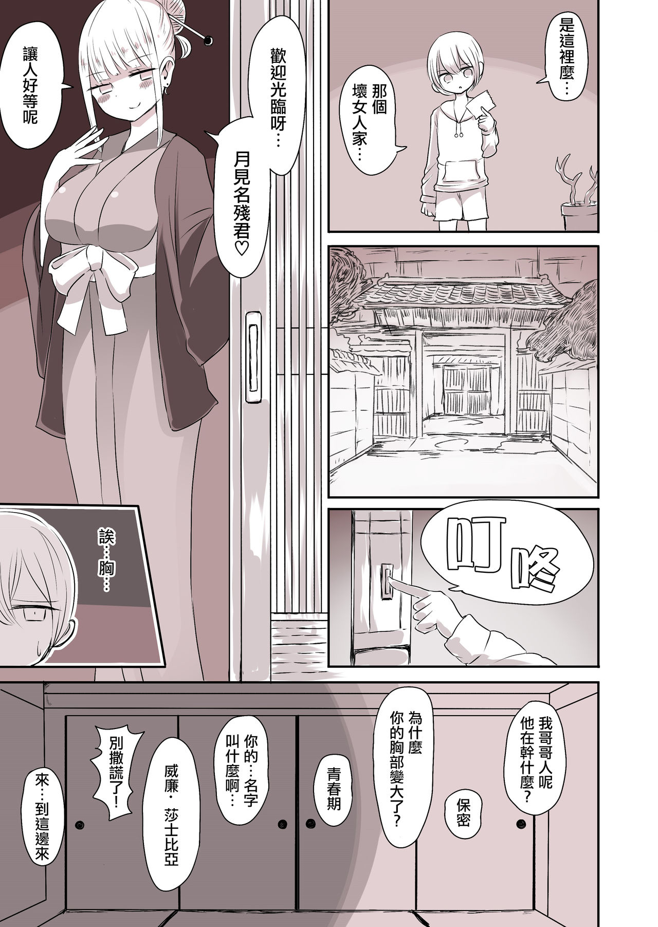 Josou Danshi no Otouto | 女装男子的弟弟 page 10 full