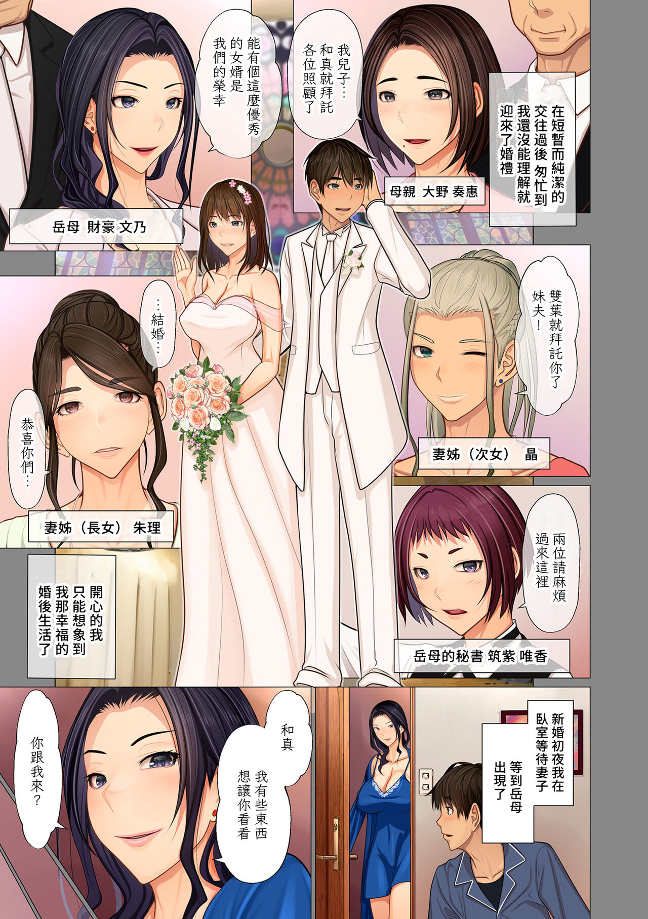 Fugou Ichizoku no Muko ~ Tsuma Igai Zenin Ore no Onna ~ Ch. 1 page 7 full