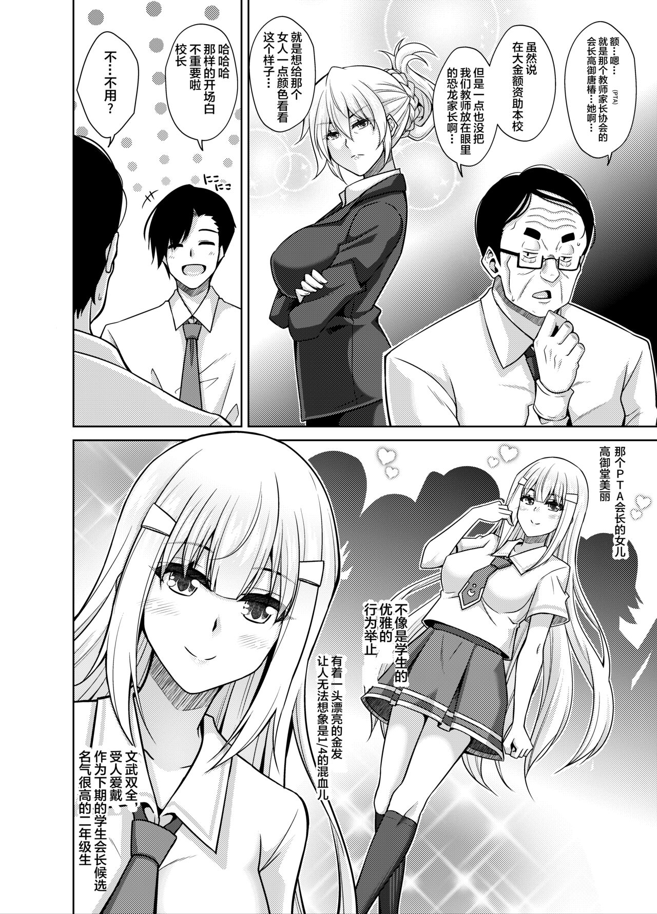 Natsuyasumi Kankin Seikatsu ~PTA Kaichou no Musume o Mesu Dorei ni Otosu Nishuukan~ page 7 full