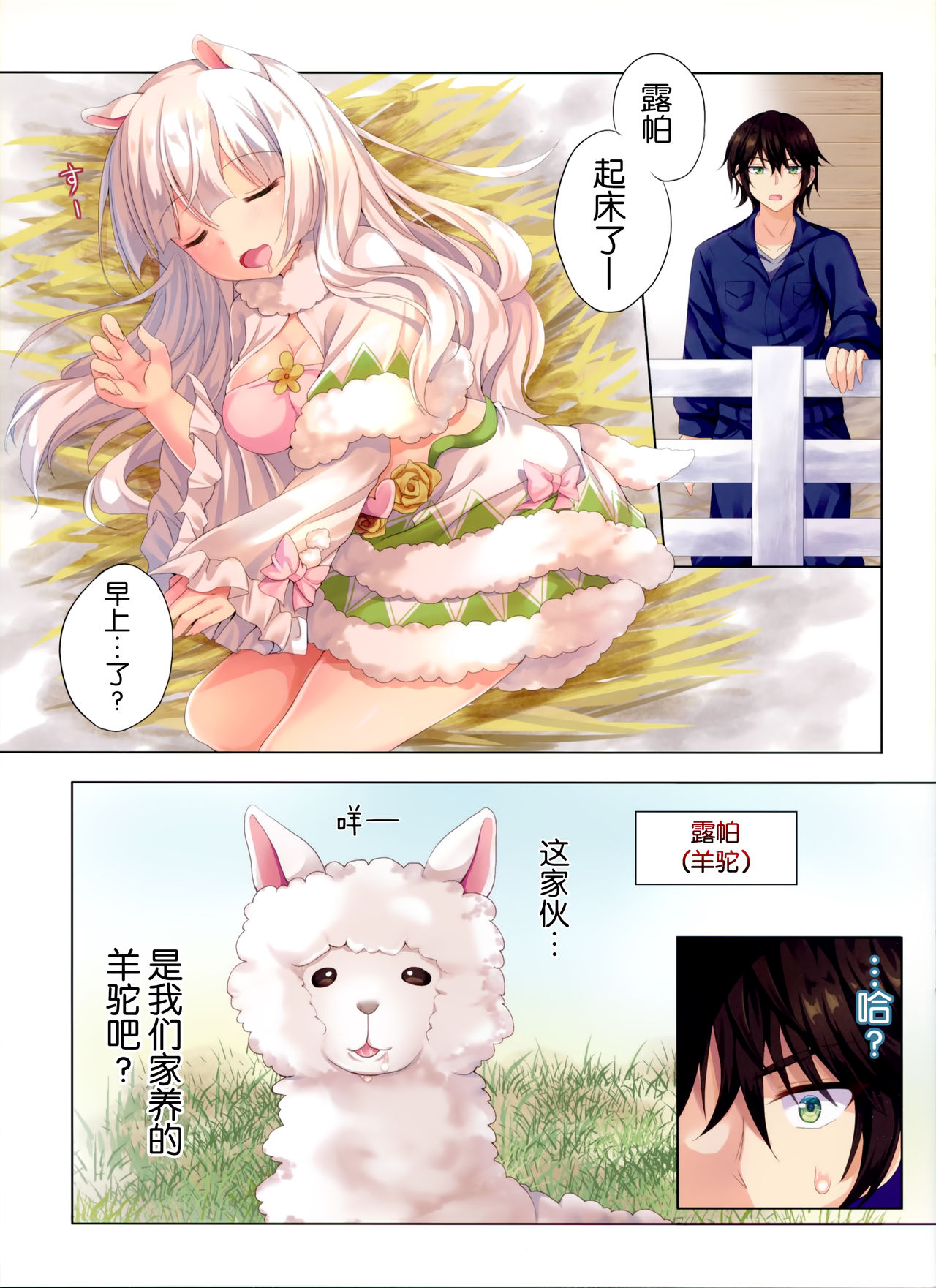 Menhera Usagi to Pet no Alpaca o Mofumofu Shichau Hon page 5 full