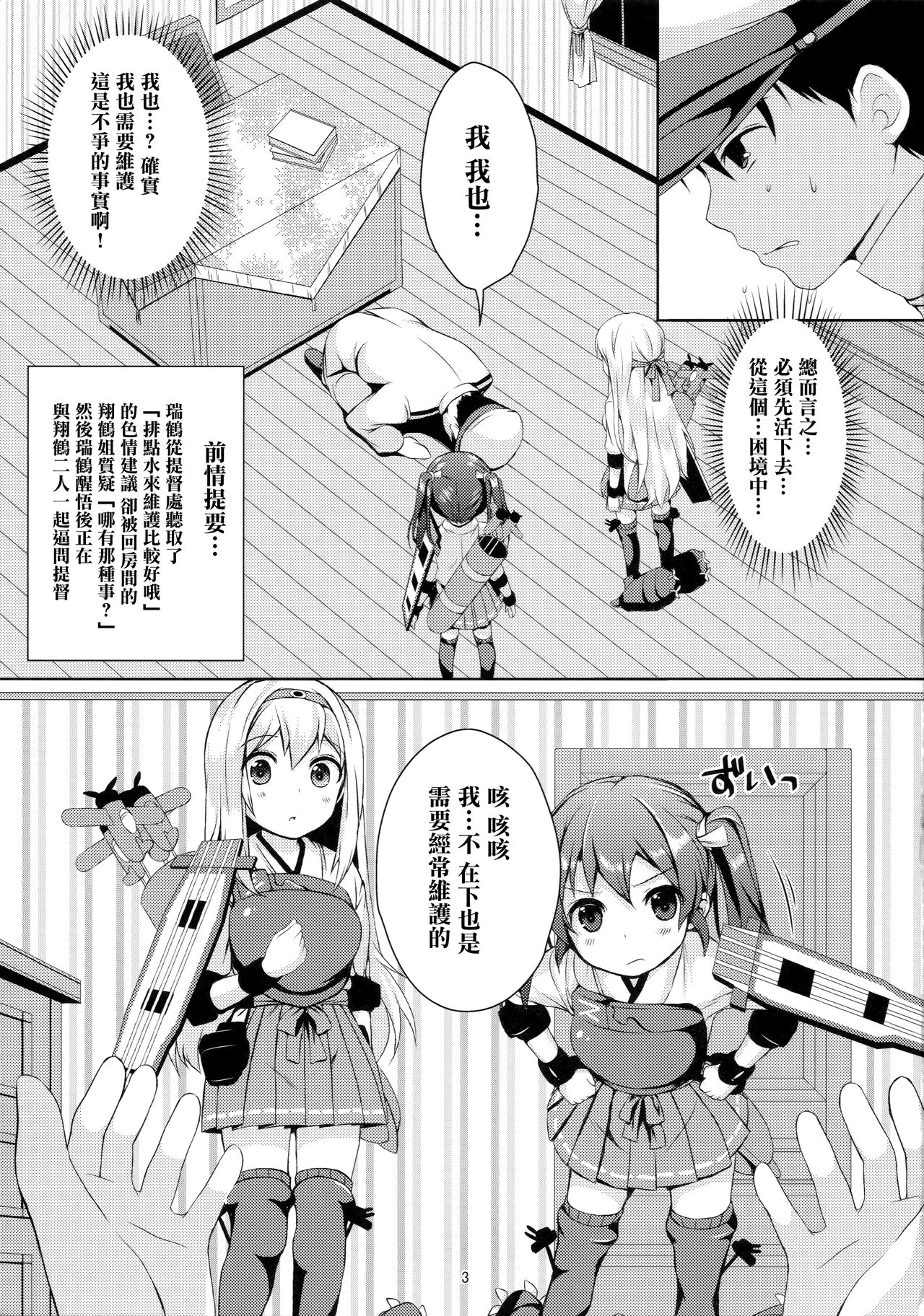 Shoukaku Zuikaku no Gohoushi Maintenance page 3 full