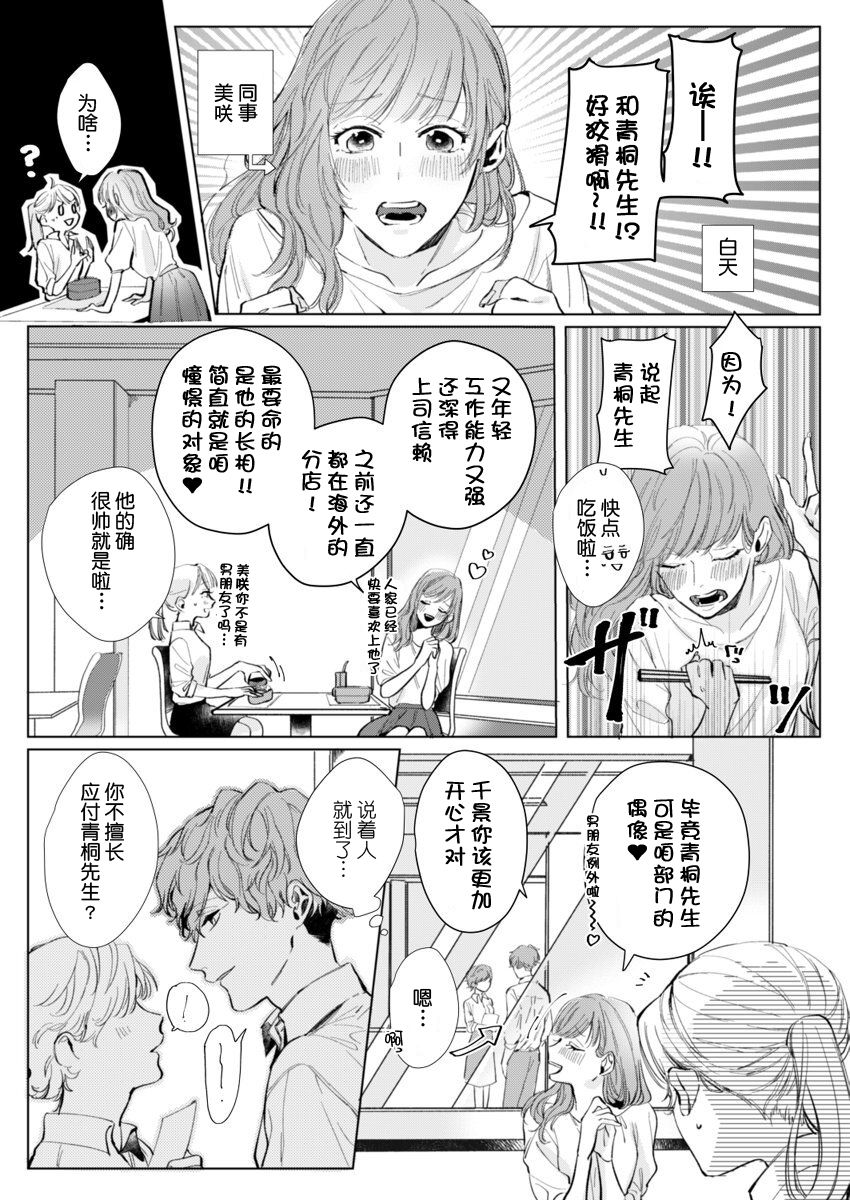 26 Sai shojo, Chara Danjoushi ni Dakaremashita 1st page 6 full