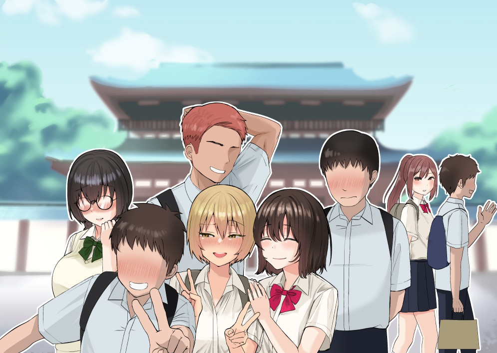 何気ない、一枚の修学旅行の記念写真 page 6 full