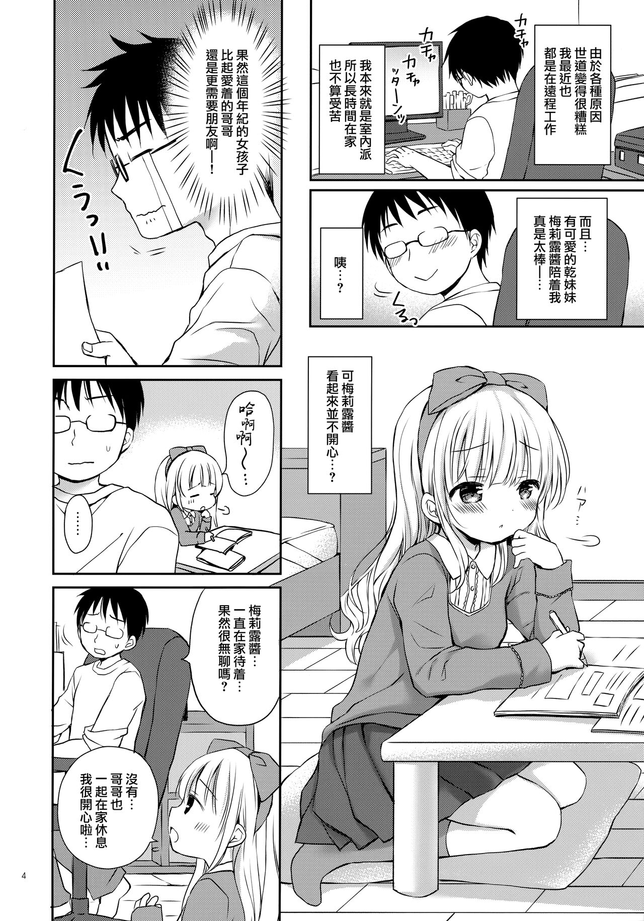 Imouto-chan wa Amaenbo page 4 full