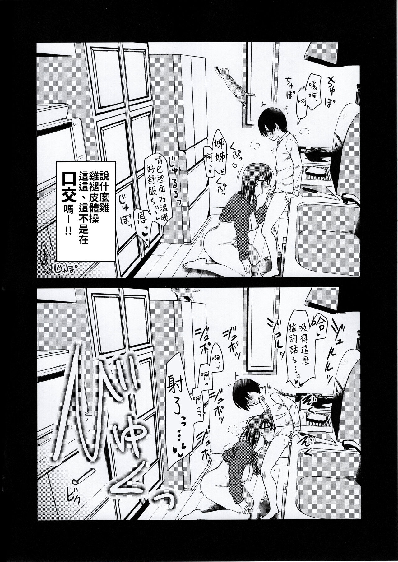 Pet Mimamori Camera ni Ane to Otouto no Sex ga Utsutteta. | 寵物監控拍到了姊姊與弟弟做愛的畫面。 page 9 full