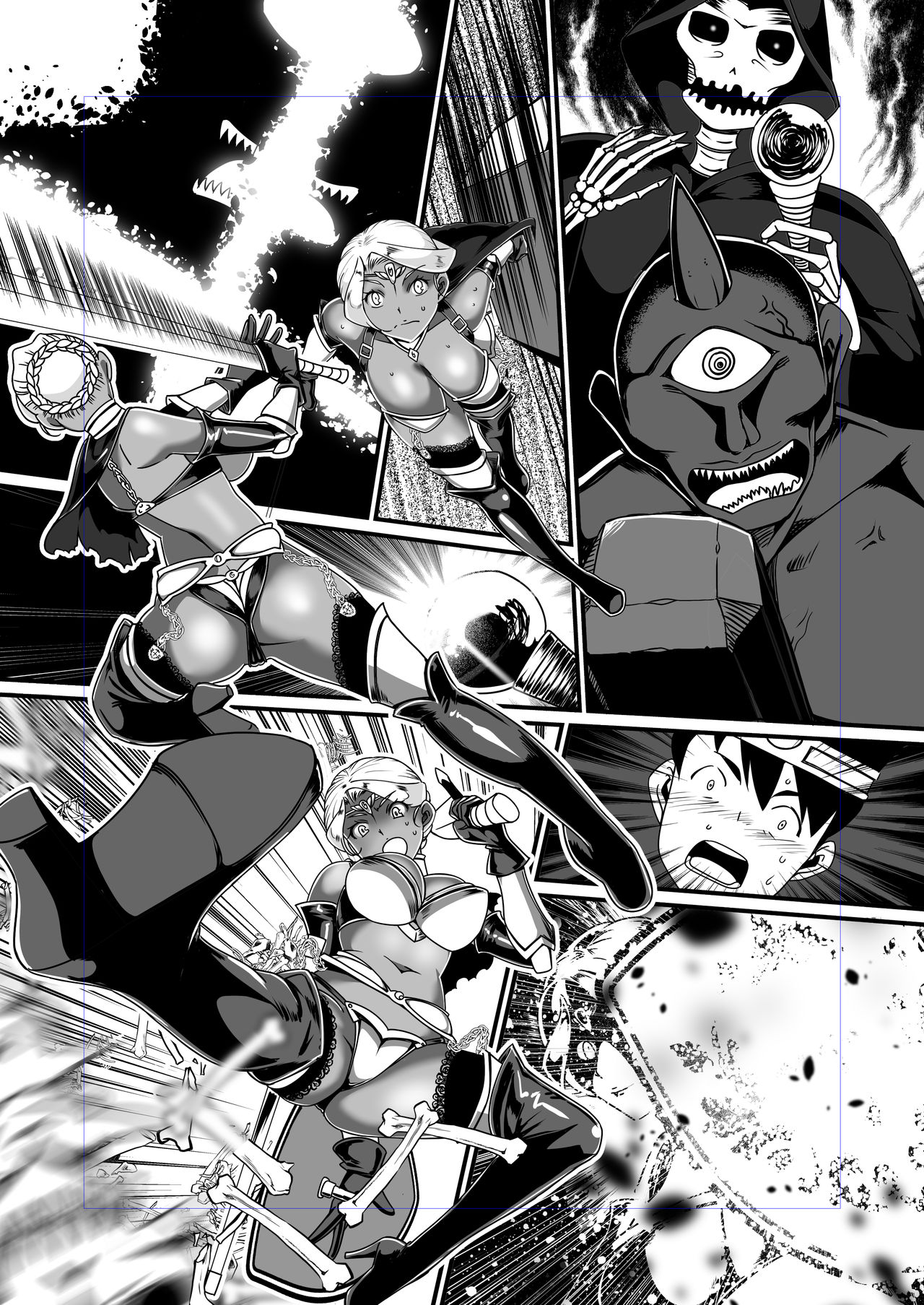 Kasshoku Onee-san no Fudeoroshi Yume to Kibou no Bikini Armor page 6 full