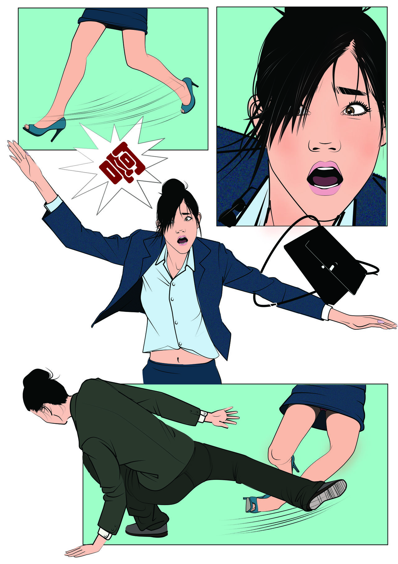 枫语漫画 Foryou 《极度重犯》第一话 Three Female Prisoners 1 Chinese page 7 full