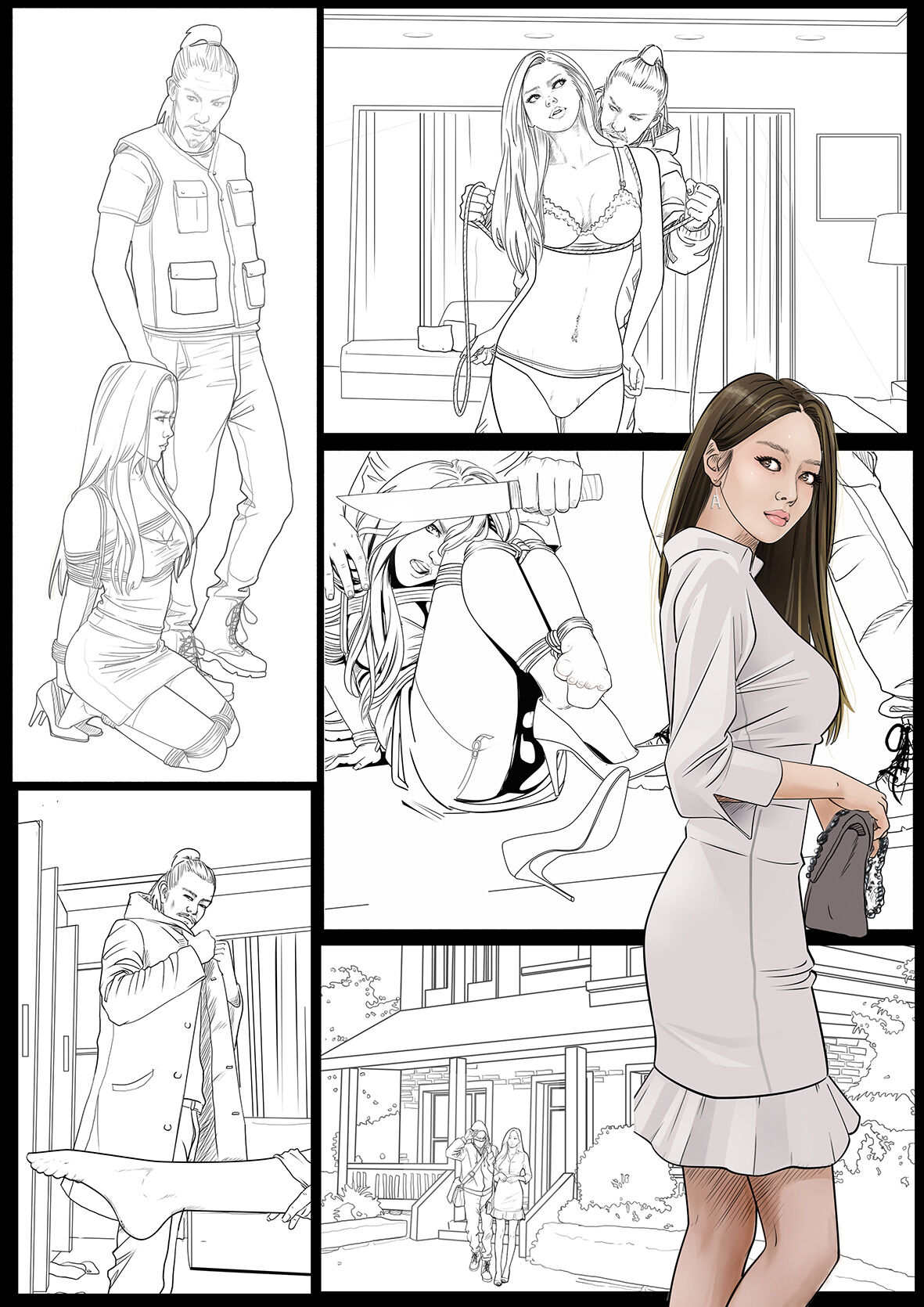 枫语Foryou《阿花与阿朵》第五话 A hua and A duo 5 Chinese page 3 full