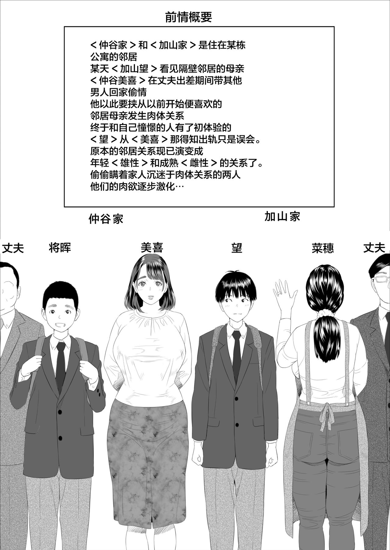 Kinjo Yuuwaku Boku ga Tonari no Okaa-san to Konna Koto ni Nacchau Hanashi 3 page 2 full