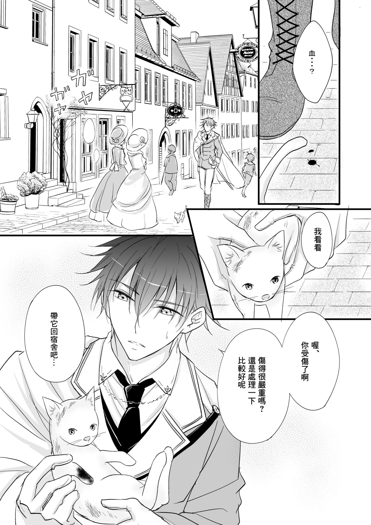 Hatsujou ~Koneko o Hirotta Kishi no Hanashi~ page 4 full