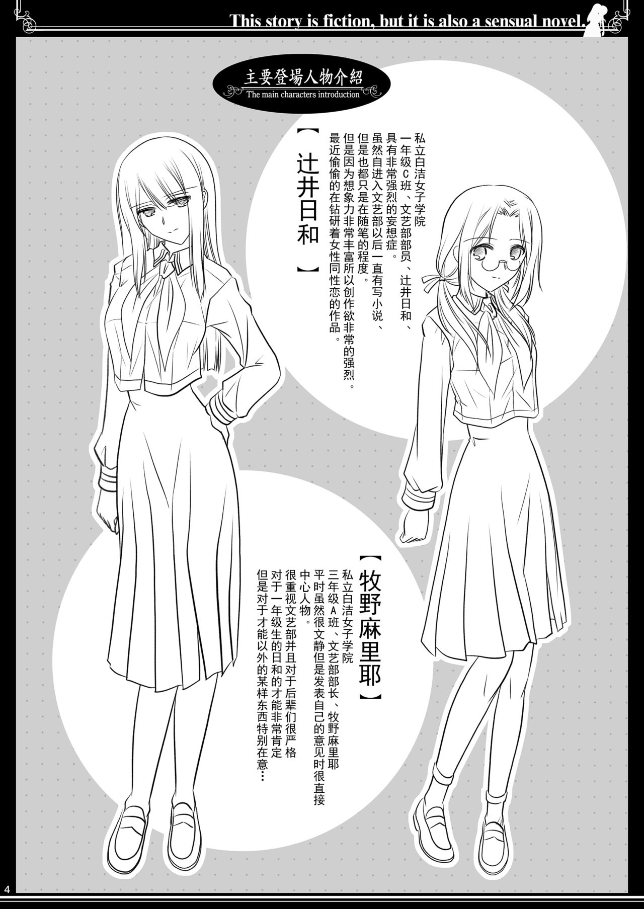 Kono Monogatari wa Fiction de Ari Kannou Shousetsu demo Ari page 3 full