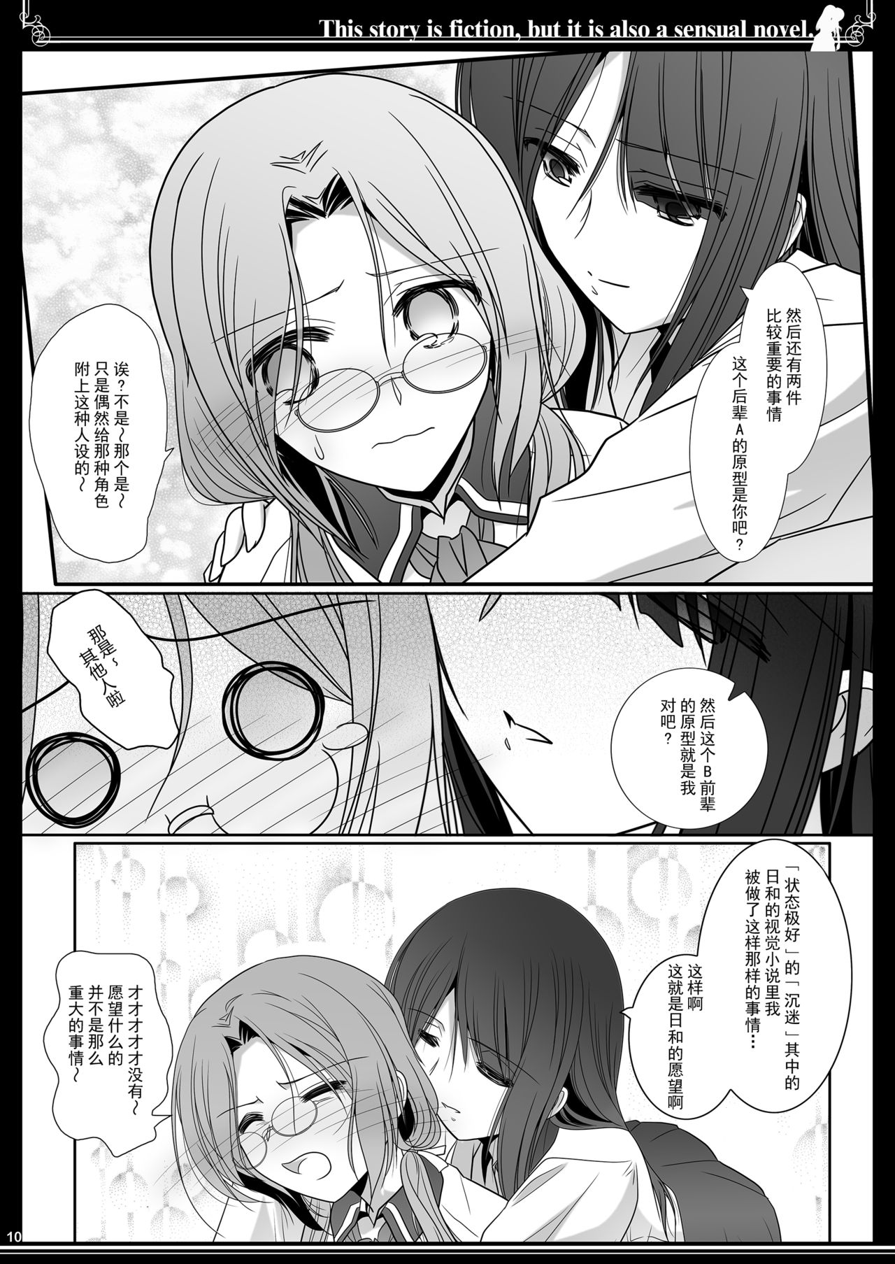 Kono Monogatari wa Fiction de Ari Kannou Shousetsu demo Ari page 8 full