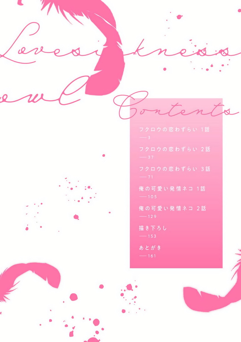 Fukurou no Koiwazurai | 猫头鹰的相思病 page 4 full