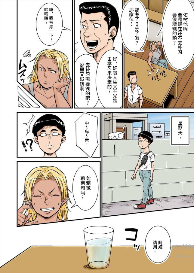 Moto Joshi Pro Kaa-chan VS Megane-kun page 8 full