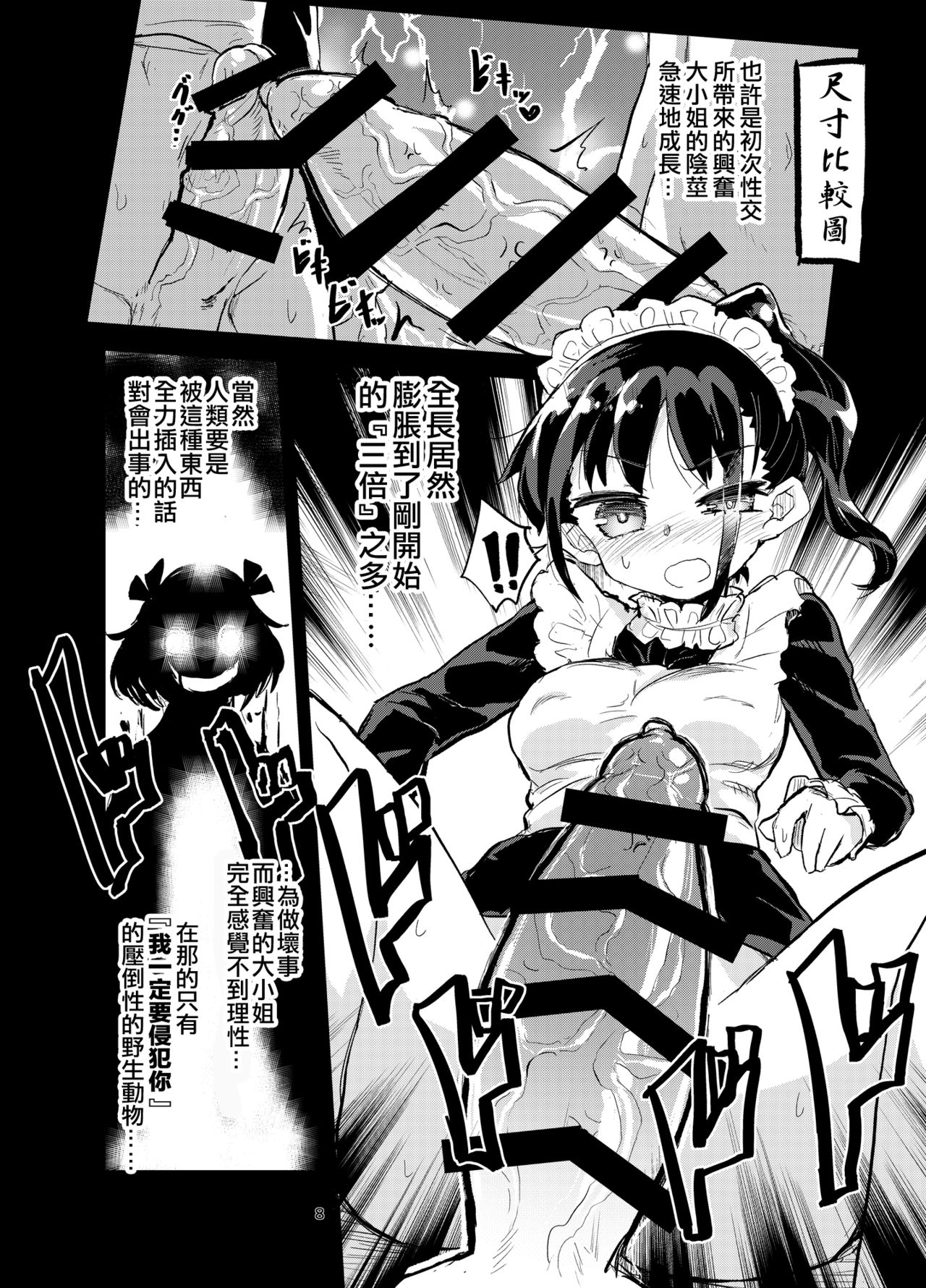 Futanari Succubus-chan # 04 page 8 full