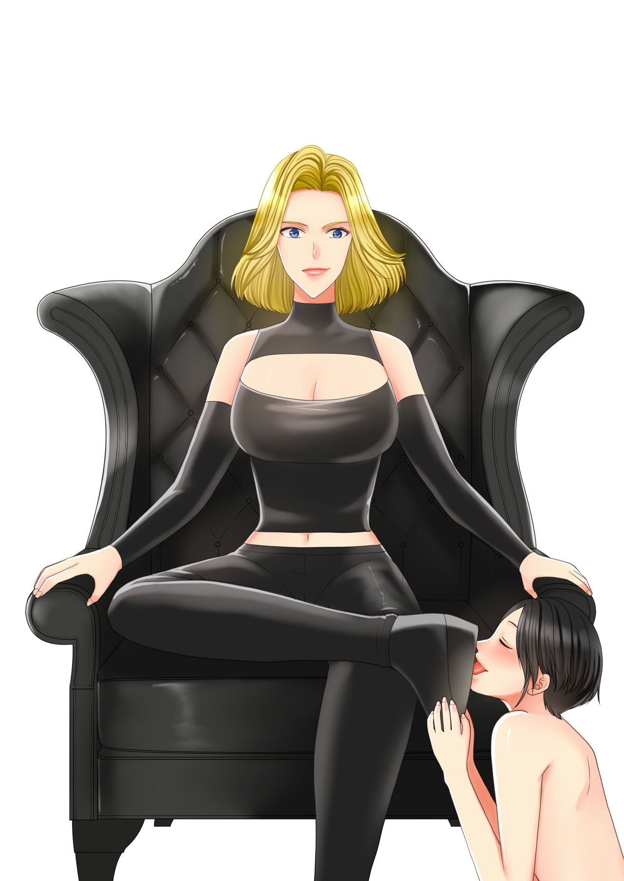 Aku no Onna Kanbu-sama ni Kusshimashita page 3 full