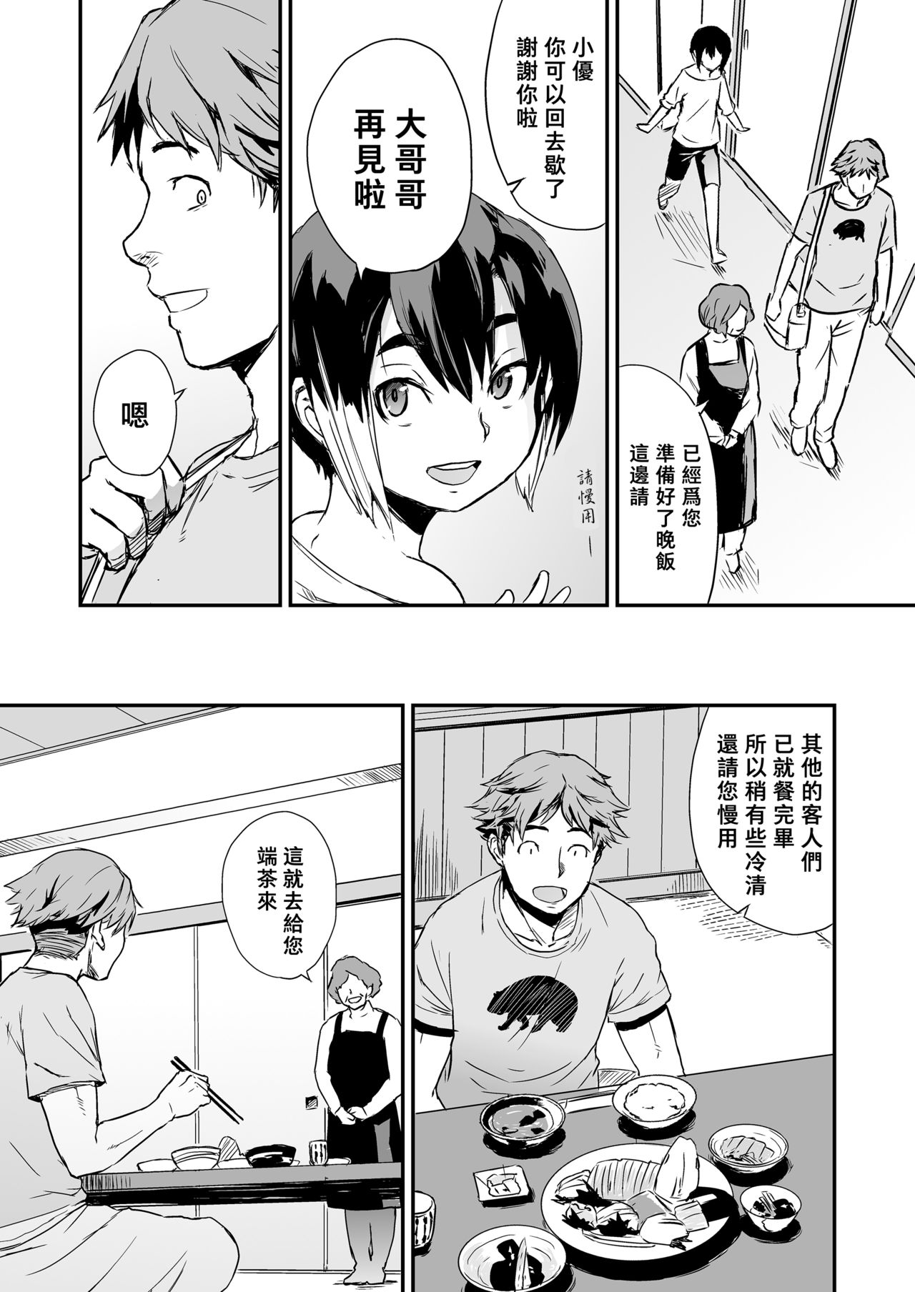 Ippaku Nishoku, Otokonoko tsuki | 一宿兩餐，附帶男孩子 page 4 full