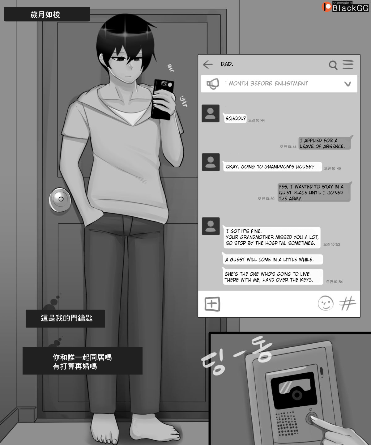 The story of a childhood friend becoming father's lover 1 page 5 full