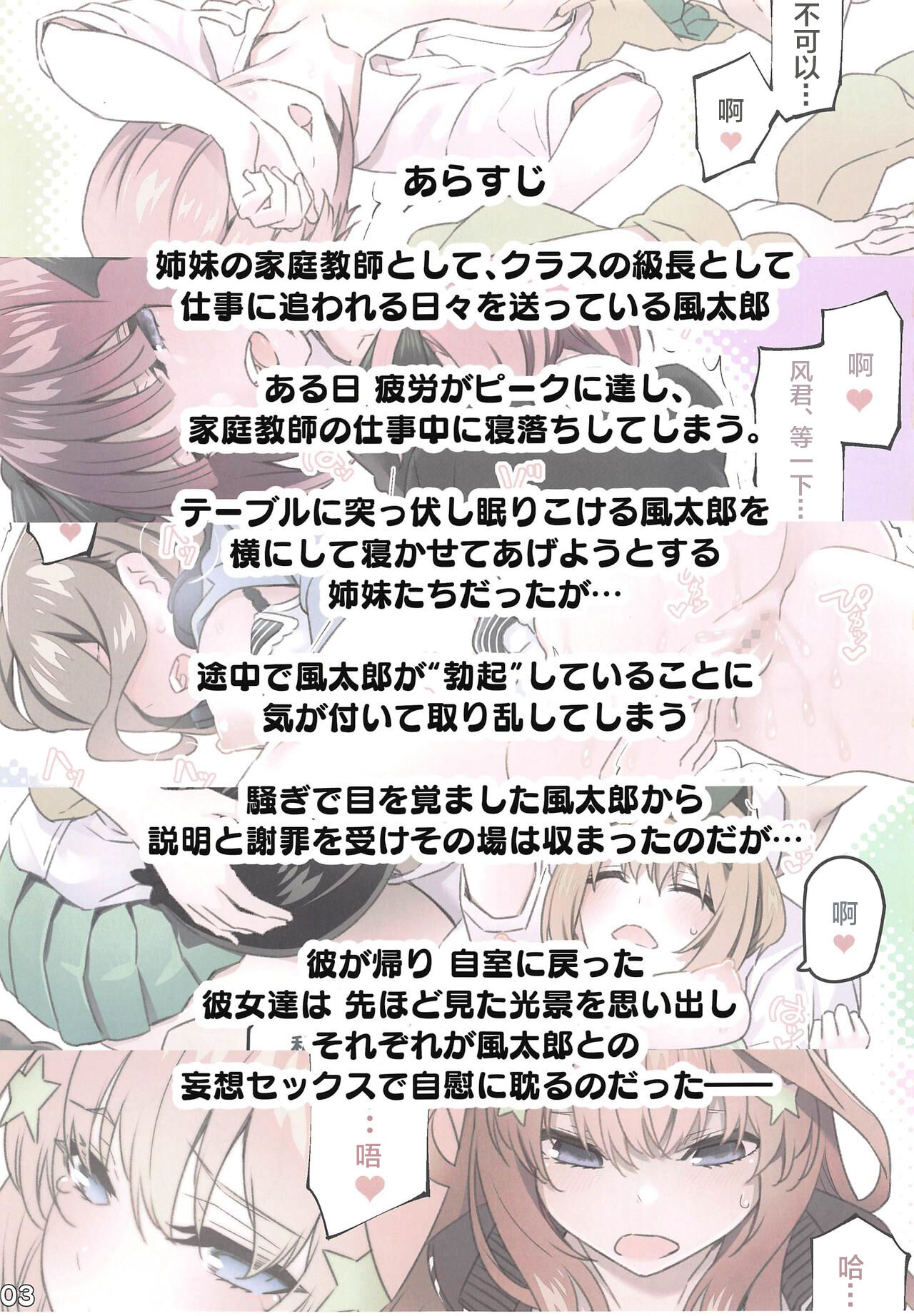 Gotoubun no...... page 2 full