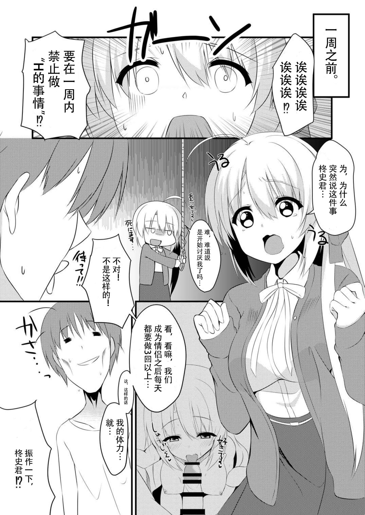 Onanie Daisuki na Kanojo ni Isshuukan Ecchi Gaman saseta Kekka page 6 full