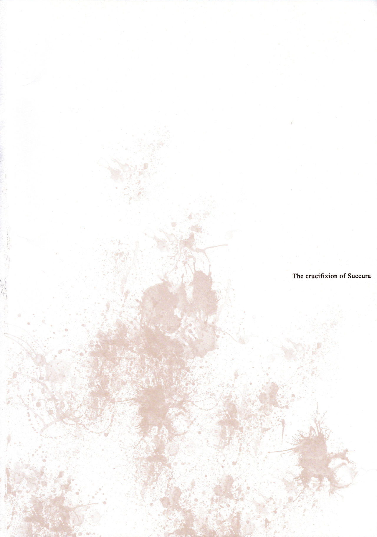 Succura no Takkei - The crucifixion of Succura （chinese） page 5 full