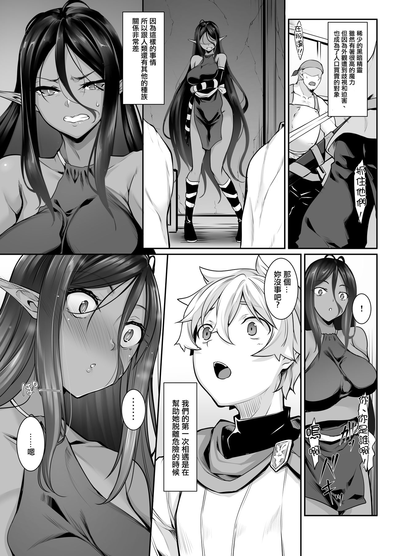 Chotto dake Ai ga Omoi Dark Elf ga Isekai kara Oikakete Kita page 10 full