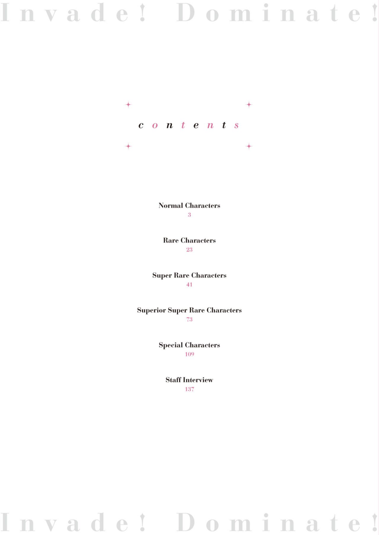 TenkafuMA! Official Game Setting Book page 3 full