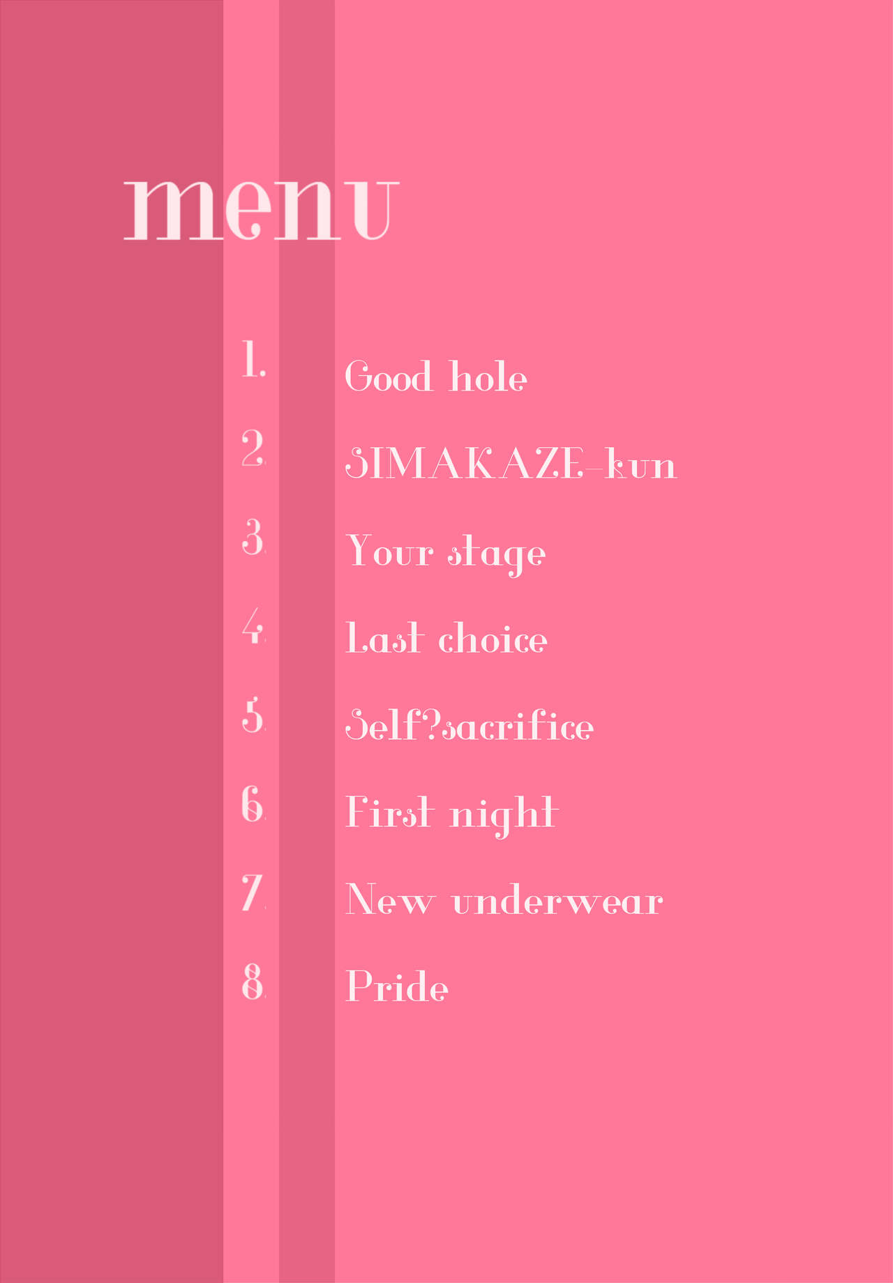 "SISSY A LA CARTE 13" ~Netorare Otokonoko, Teisoutai Kanri Mesuka Choukyou~ page 2 full