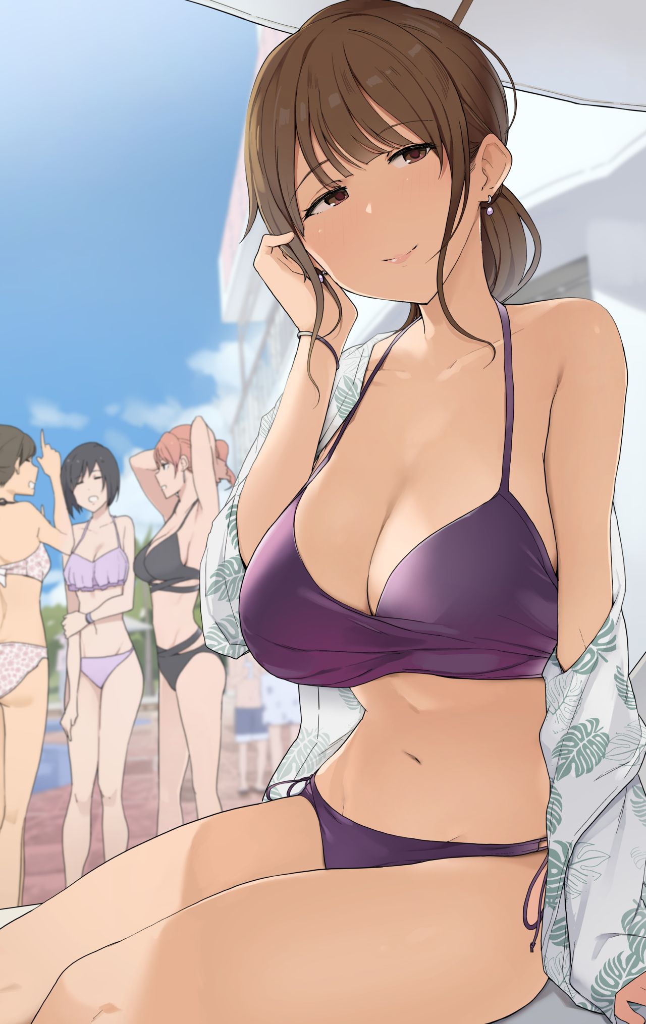 Fudan wa Amaama na Onee-san ni Kintama Karappo ni Naru made Oshioki sareru Hanashi page 2 full