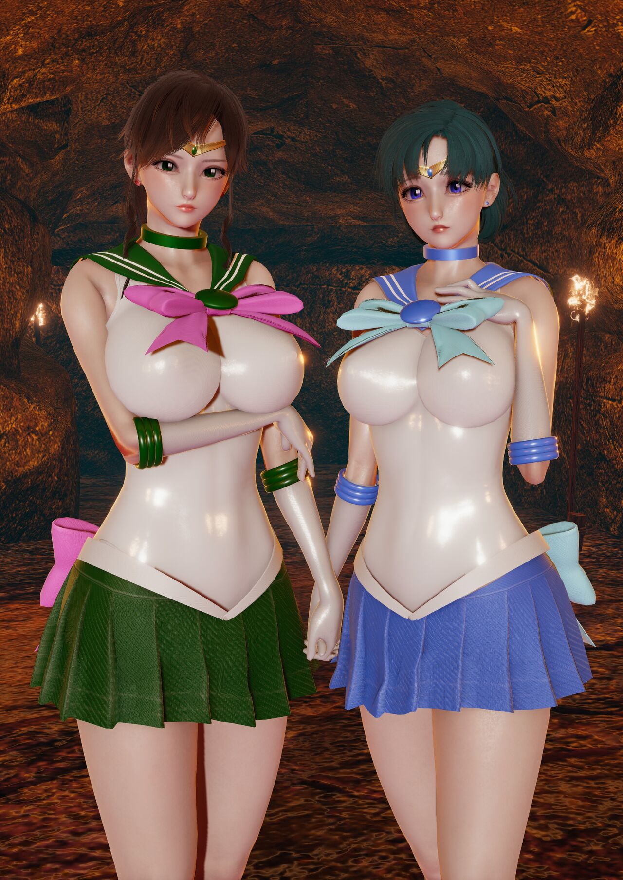 Cream Starter+   | 美少女战士 双星奸落2 page 4 full