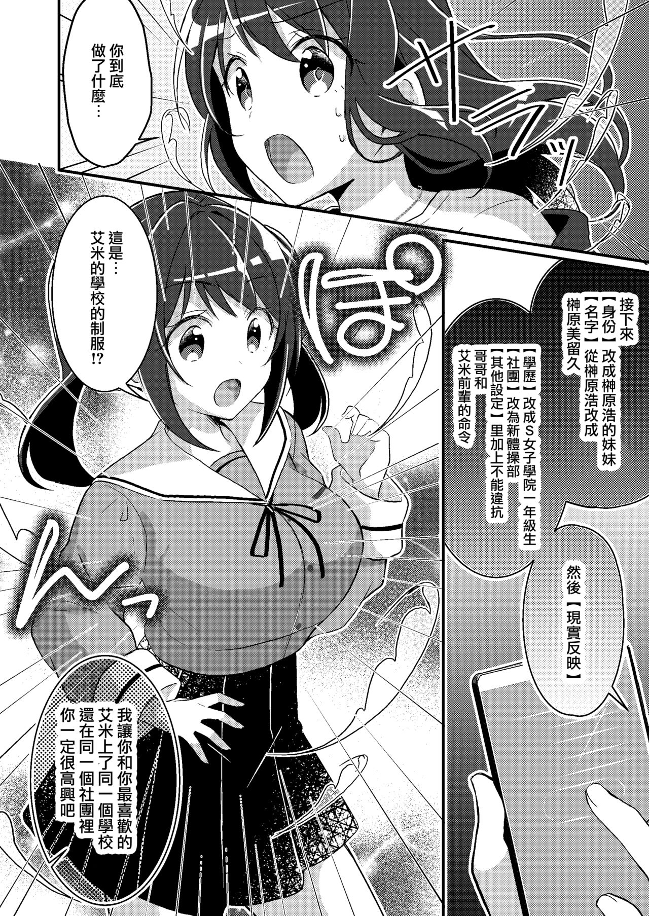 Sonzai Kaihen Appli ~Jibun no Imouto ni Kaerareta Ore~ | 存在改變APP ~被變成自己妹妹的我~ page 8 full