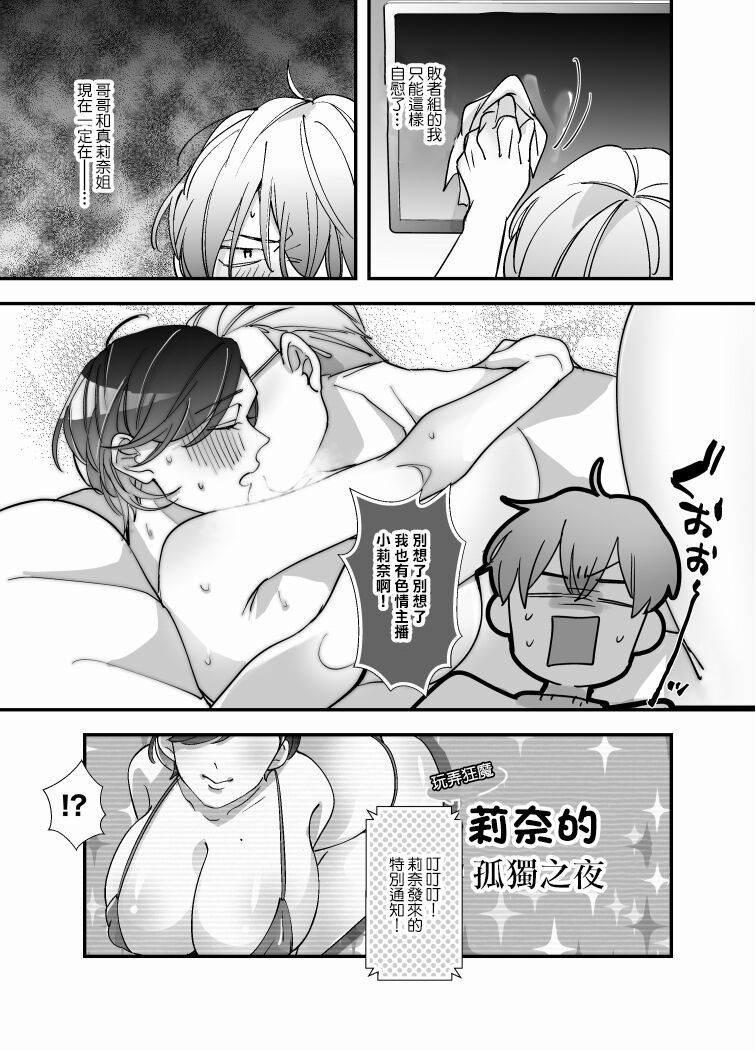 Echiechi Haishinsha wa Ani no Yome!? ~Hoshigari Manko no Daibouken~ | 色情主播實際上是哥哥的妻子!? 欲求不滿小穴的大冒險 page 8 full