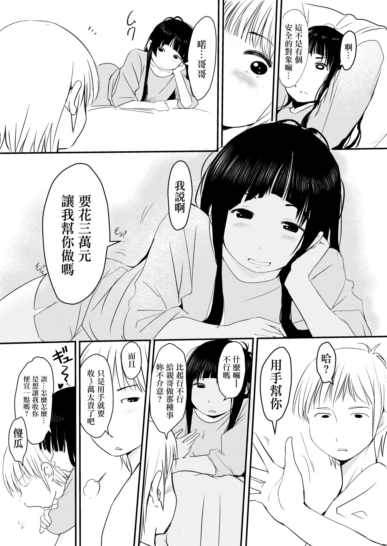 3-man Yen de Yarasete Kureru Imouto-chan no Ohanashi page 4 full